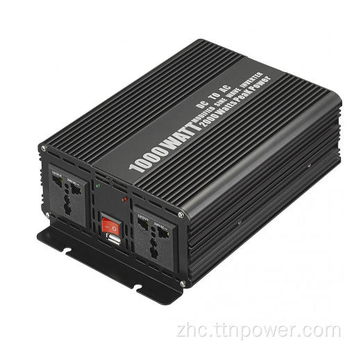 TTN-M1000W 电源逆变器 DC-AC 12V 220VAC